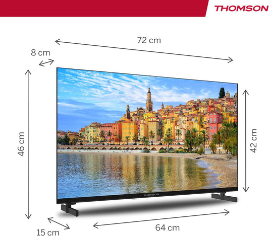 stock 10 televisori Thomson 32 Pollici (81 cm) Full HD Google Smart TV, Wi-Fi, Dolby Audio,